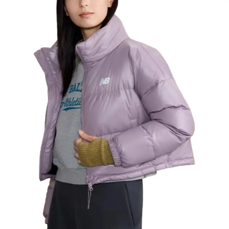 New Balance Down Jacket Women's Neon Pink-4