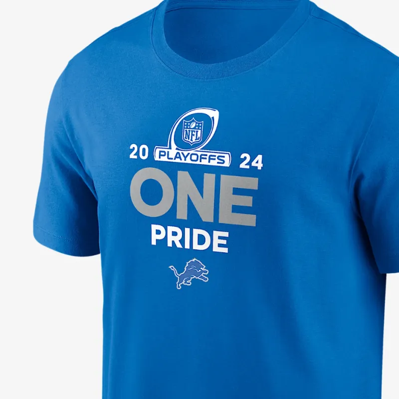 Nike Detroit Lions 2024 Nfl Playoffs Men's Nike Nfl T Shirt Men's Nike Nfl T Shirt-2