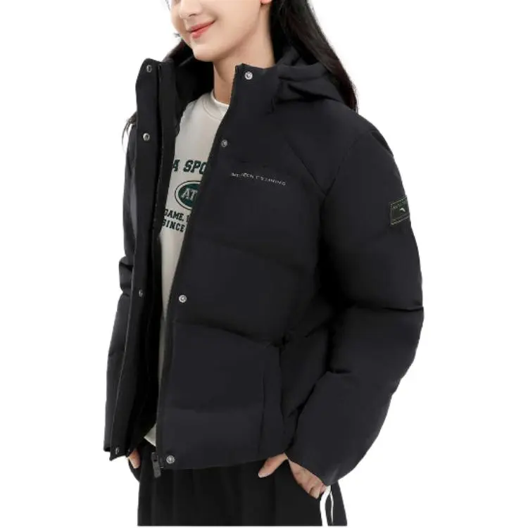 Anta Variety Training Collection Down Jacket Women's Basic Black-2