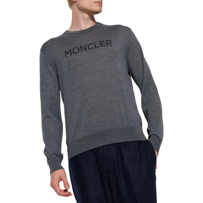 Moncler Logo Patch Knitted Jumper-2