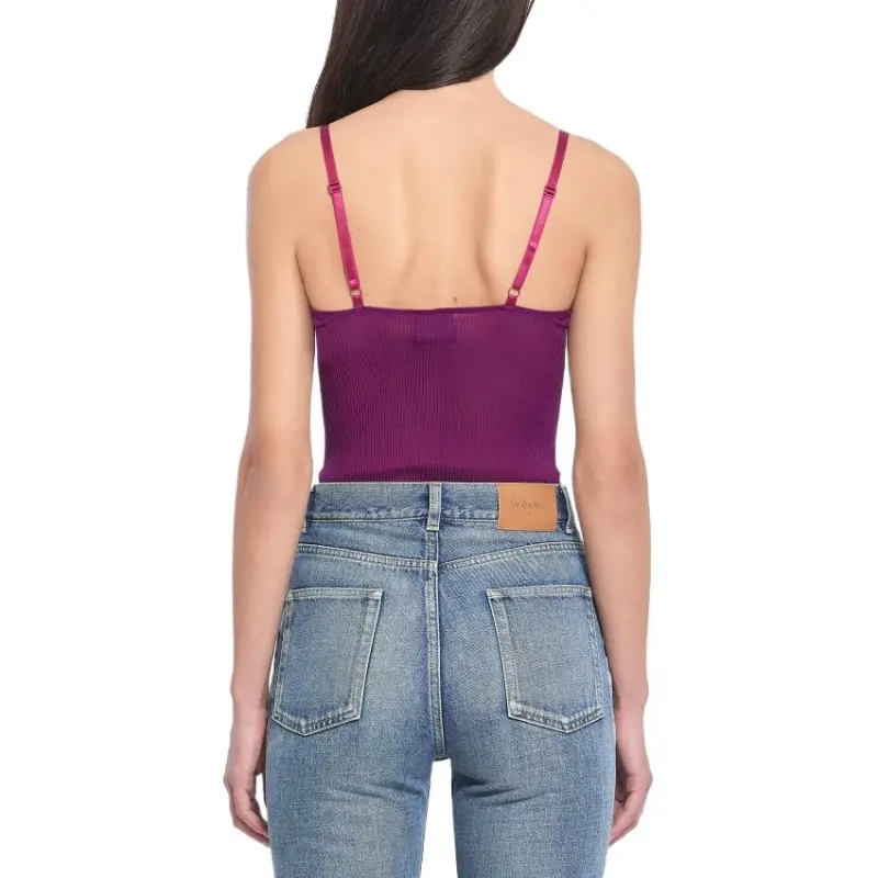 SAINT LAURENT Camisole Women's Purple-3