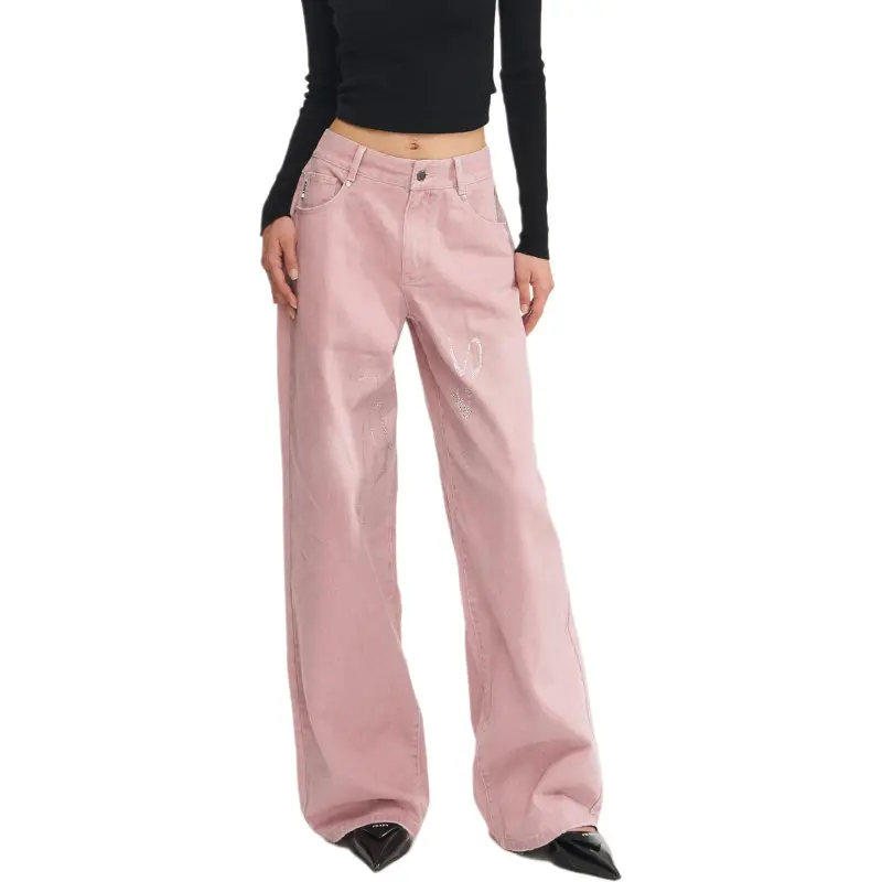 NAWS Jeans Women's Cherry Blossom Pink-2