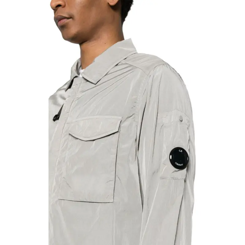C.P.Company Chrome R Long Sleeved Overshirt-4