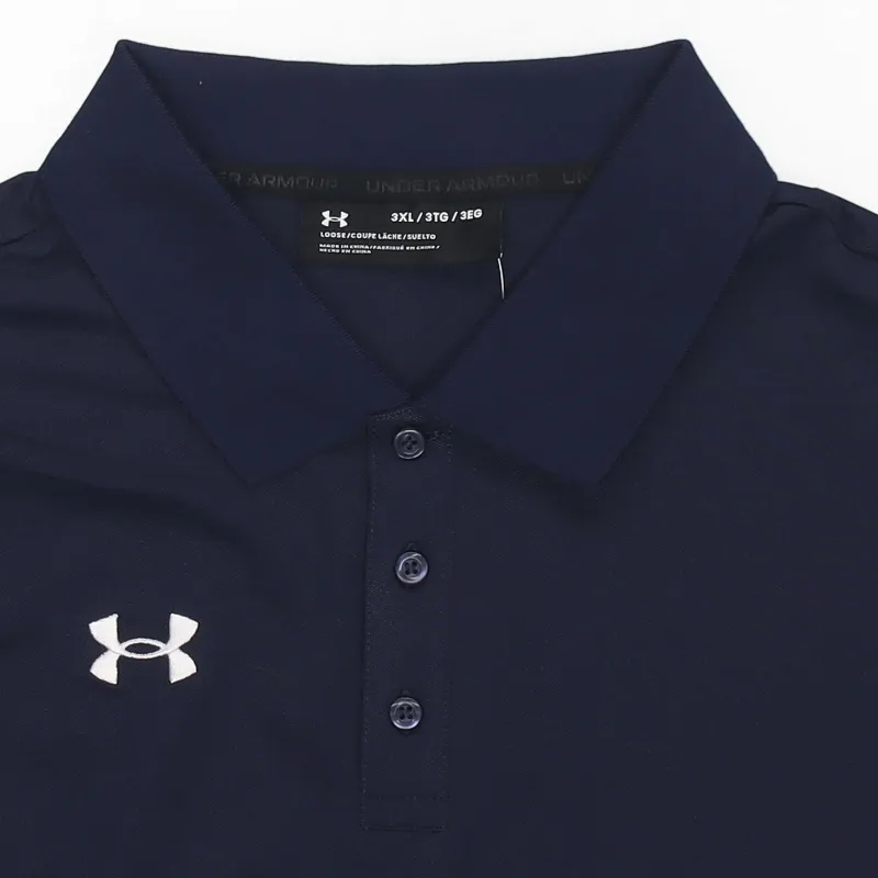 Under Armour Polo Shirts Men Collegiate Blue-2