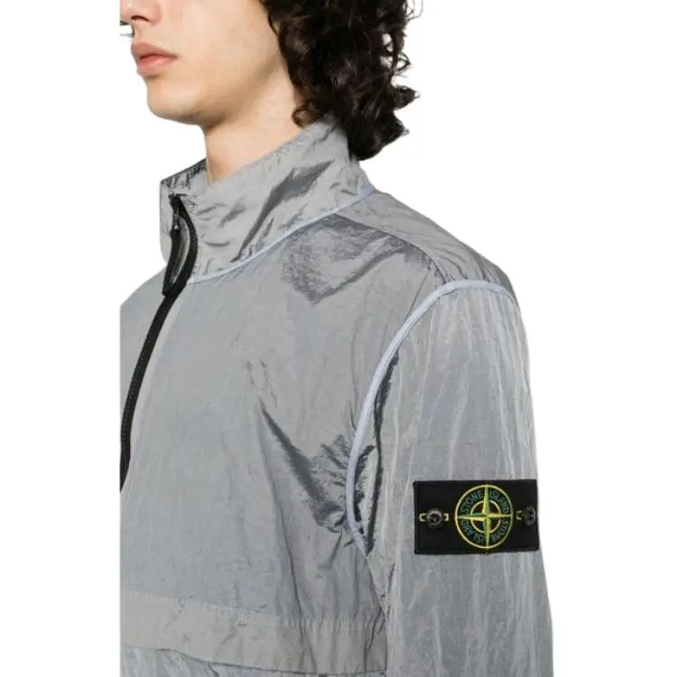 STONE ISLAND Jackets Coats Men's Sky Blue-3