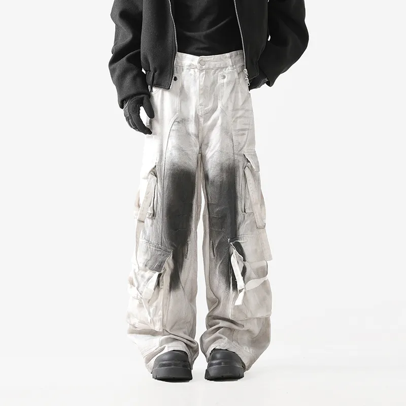 WELTER EXPERIMENT Jeans Unisex White-5