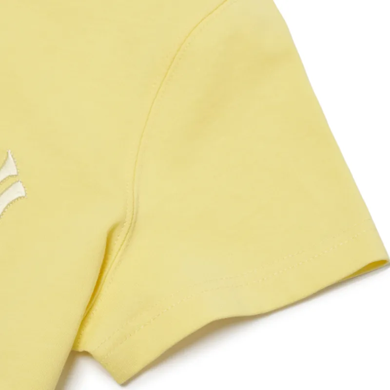 MLB Crop Tops Women's Yellow-4