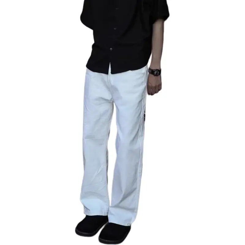KVIV Jeans Men Ecru--1
