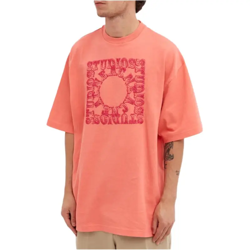 Acne Studios T-Shirts Men Red-1