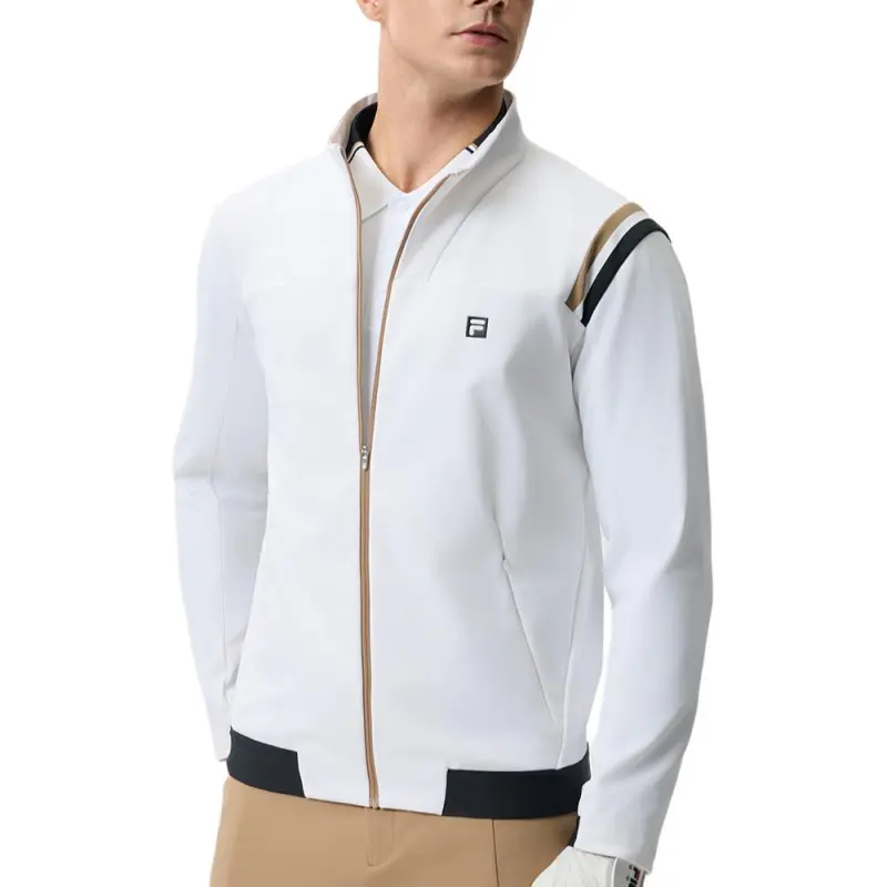 FILA Golf Series Jackets Coats Men's White-3