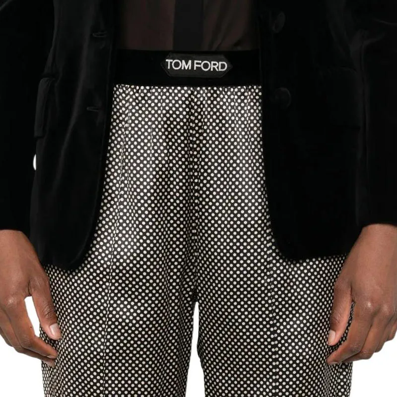TF SS25 Casual Pants Women's Black-4