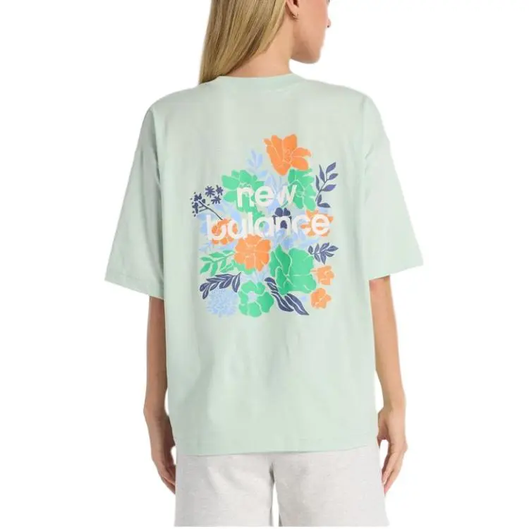 New Balance SS25 T Shirt Women's Green-1
