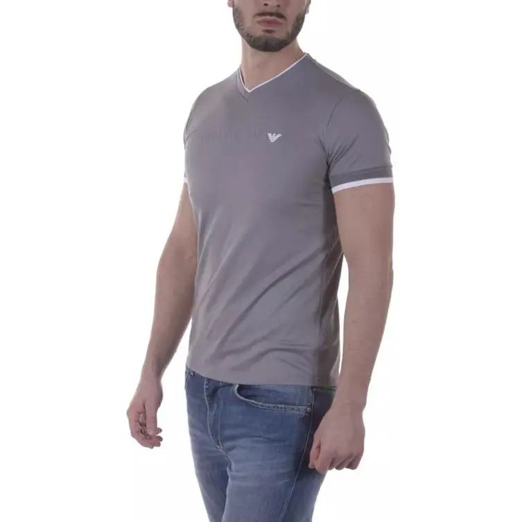ARMANI JEANS T Shirt Men's Gray-2