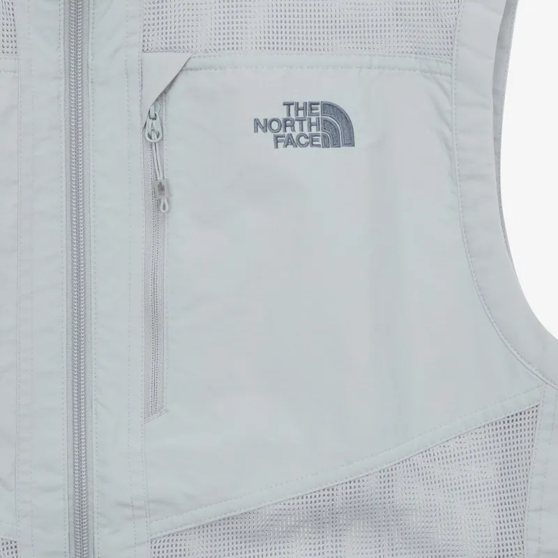 THE NORTH FACE Vest Men's Light Gray-5