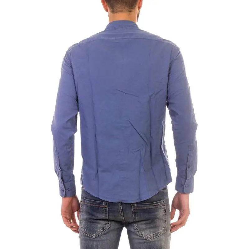 ARMANI JEANS Shirts Men Blue-1