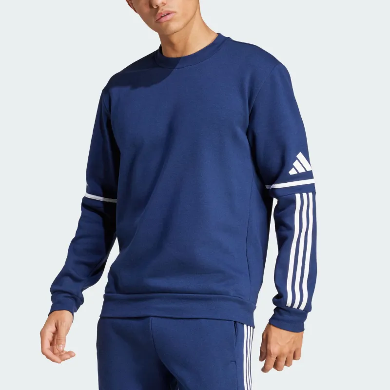 Adidas SQ25 SW CREW Sweatshirt Men's Navy Blue/White-2