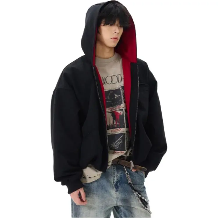 WLNEXT Jacket Premium Distressed Niche Coat Unisex-7