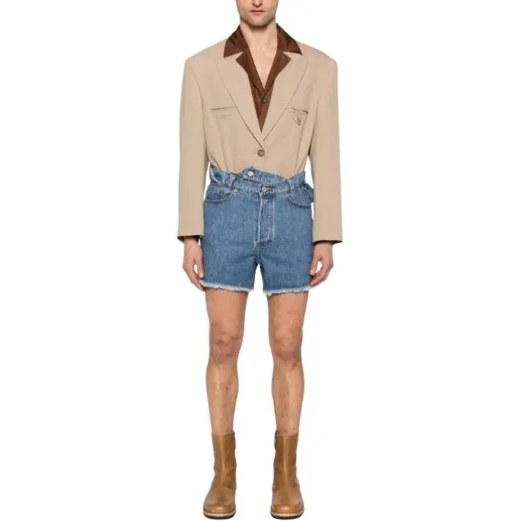 Magliano Pride Denim Shorts-1