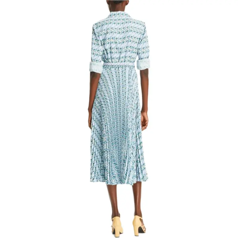 TORY BURCH Graphic Printed Midi Dress-3