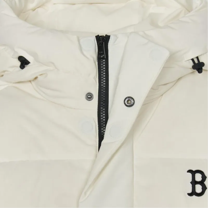 MLB Boston Red Sox Down Jacket Unisex Cream-2