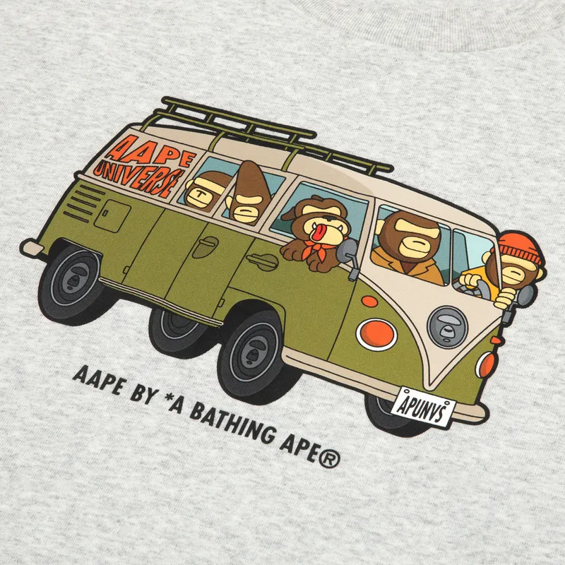 Aape By *A Bathing APE® Graphic print T shirt-4