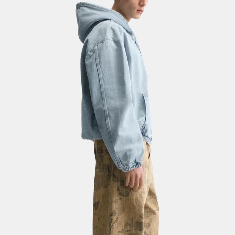 ZARA Denim Jacket Men's Light Blue-4