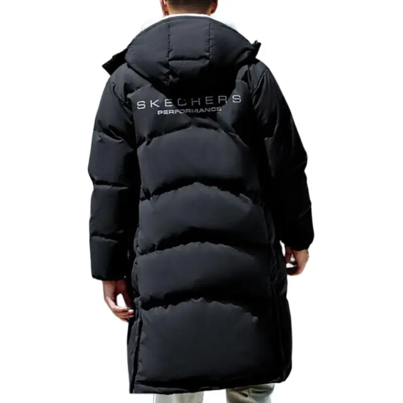 Skechers Down Jacket Men's Carbon Black-3