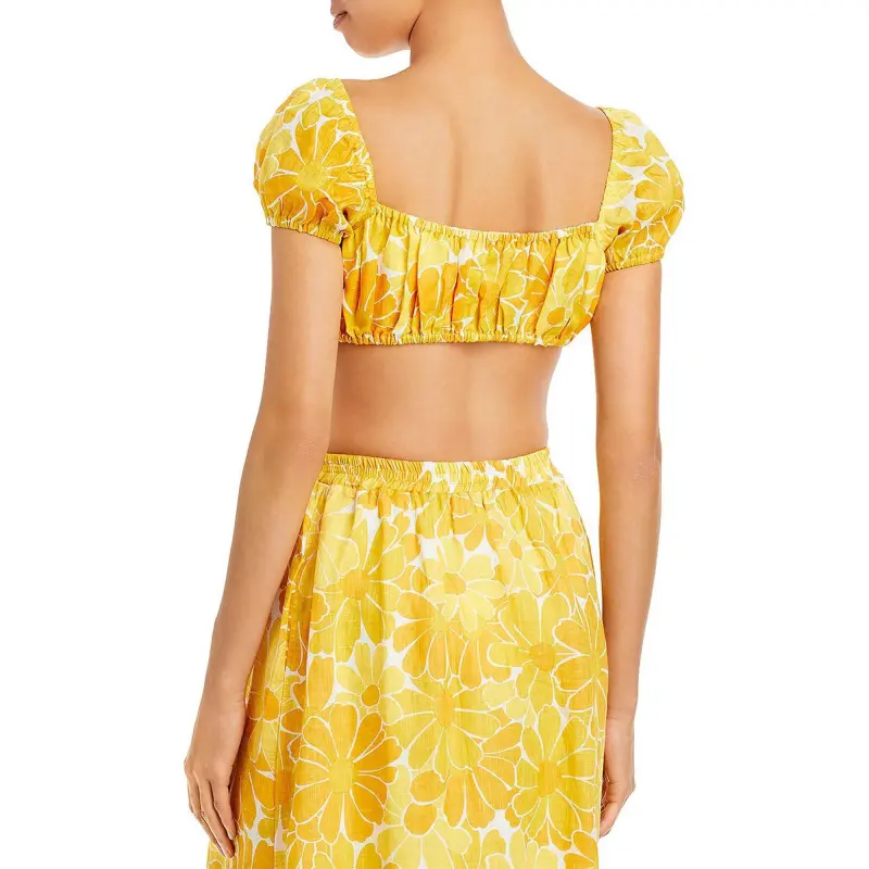 FAITHFULL THE BRAND Harlow Floral print Top-1
