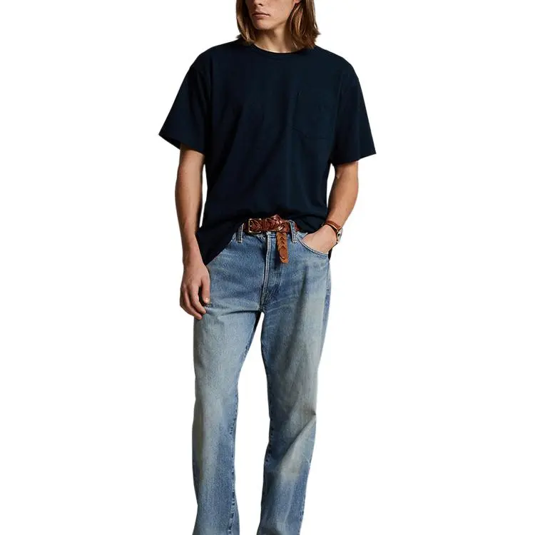Polo Ralph Lauren SS23 T Shirt Men's Marine Blue-3