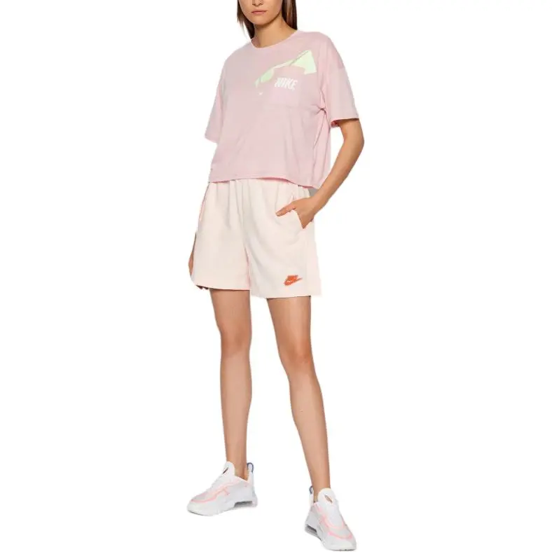 Nike Clothing T Shirts Women's Pink-3