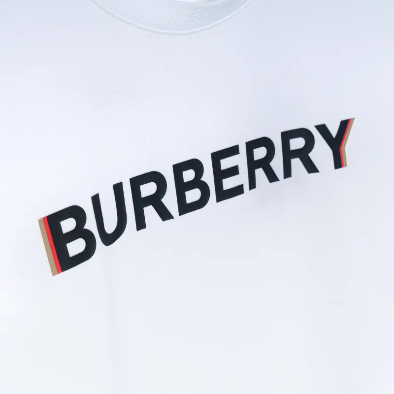 Burberry Logo Print T shirt-8