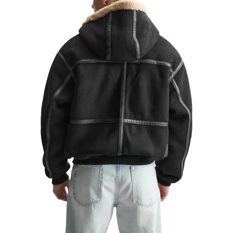 ZARA Jackets Men Black-2