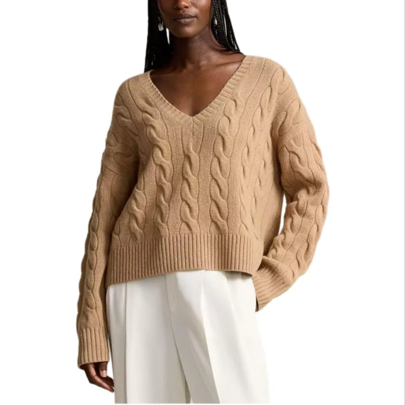 Polo Ralph Lauren Relaxed Fit Cable Knit Jumper-2