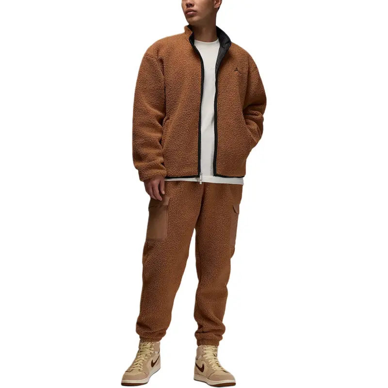 JORDAN Flight Men's High Pile Fleece Jacket-2