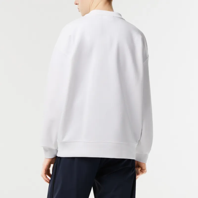 LACOSTE Sweatshirts Men White-3