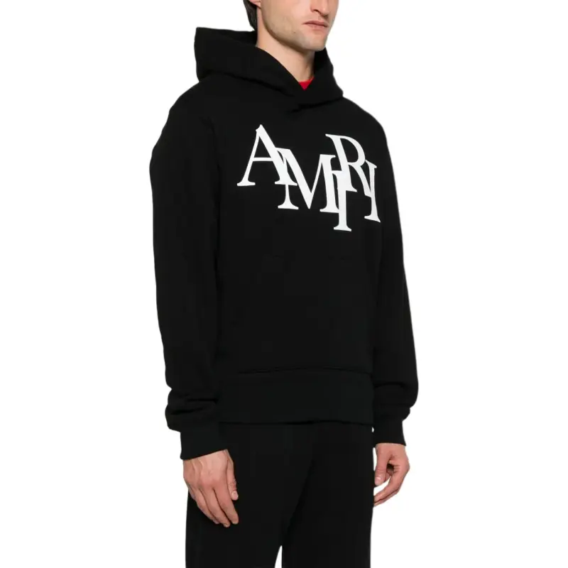 AMIRI Staggered Logo Hoodie-2