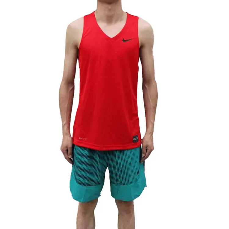 Nike Tank Tops Men Red-2