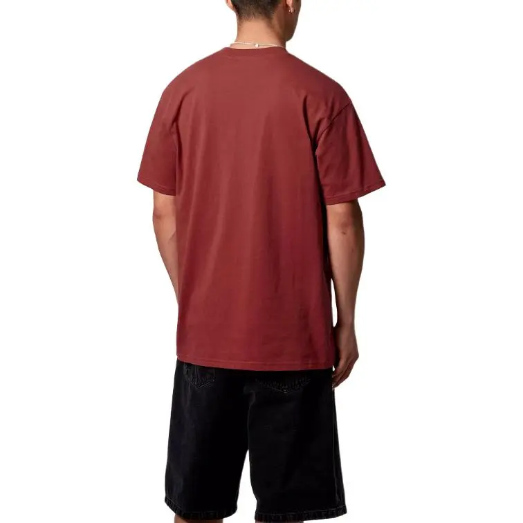 Carhartt WIP T Shirts Men Red-4