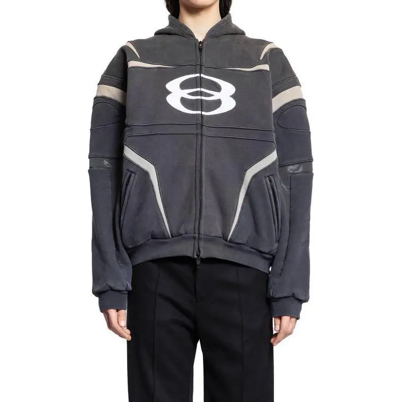 Balenciaga Biker Hoodie-1