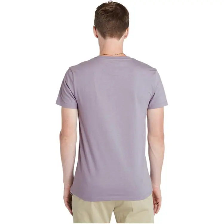 Timberland T Shirt Men's Gray Purple-3