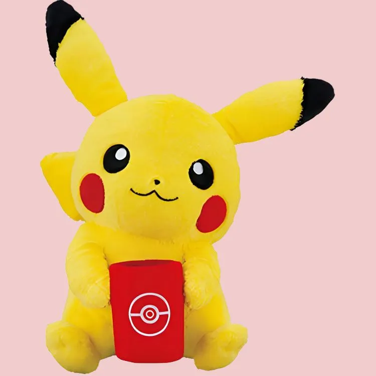BANPRESTO Pokémon Ichiban Kuji Zhu Zi Released Commemoration B Reward To Assist Pikachu. Dolls Plush Doll 29cm Height-2
