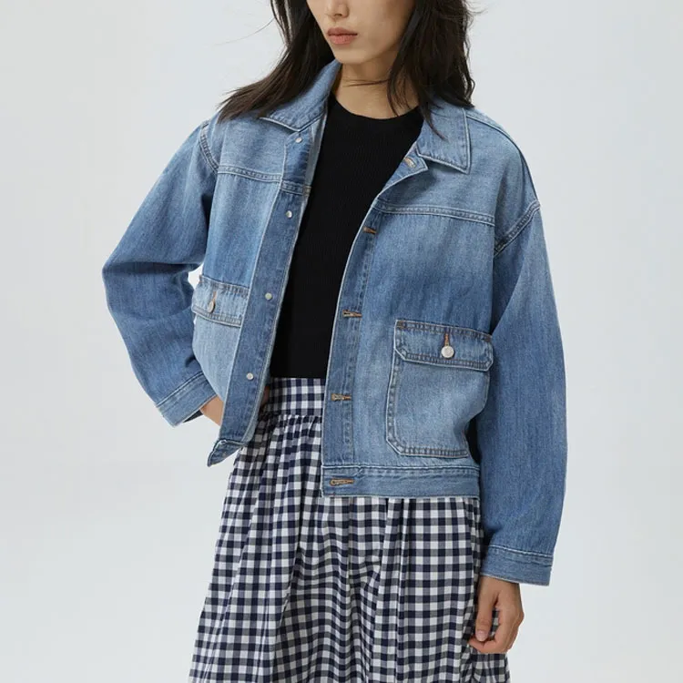 GAP Denim Jackets Women's Blue-3