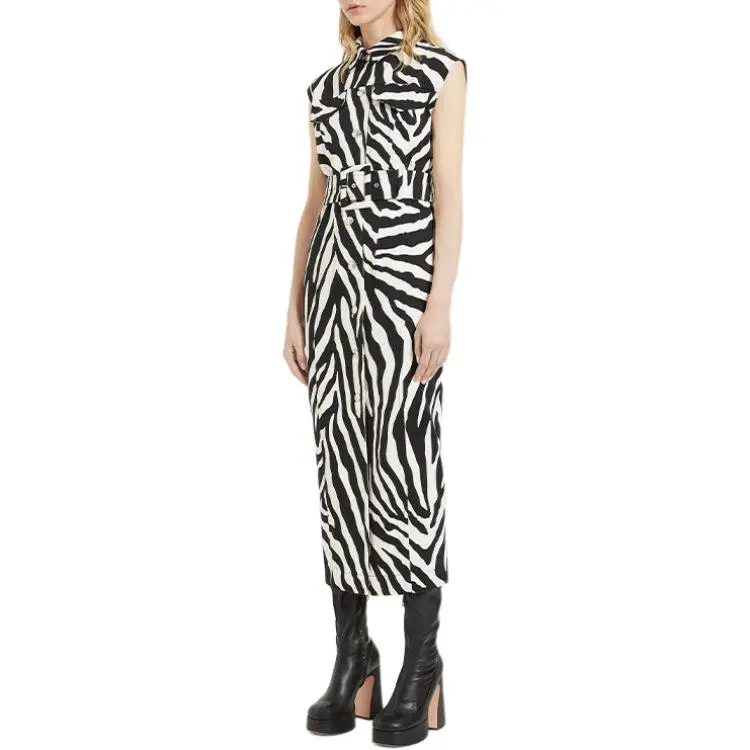 SportMa Sleeveless Dress Women's White-3