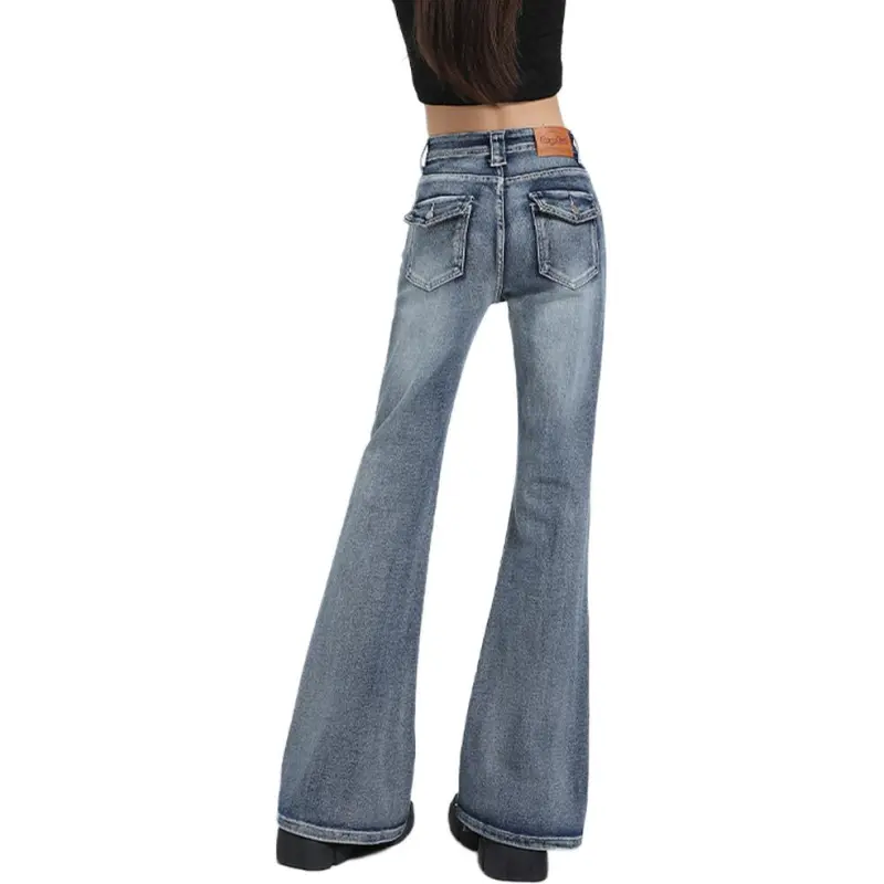 NHZN Jeans Women's Vintage Blue-5