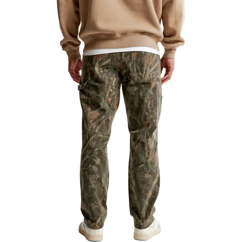 AF Cargo Pants Men's Olive Green Camouflage-3