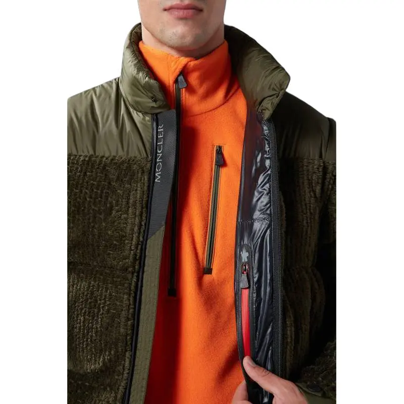 Moncler Grenoble Down Jackets Men Green-4
