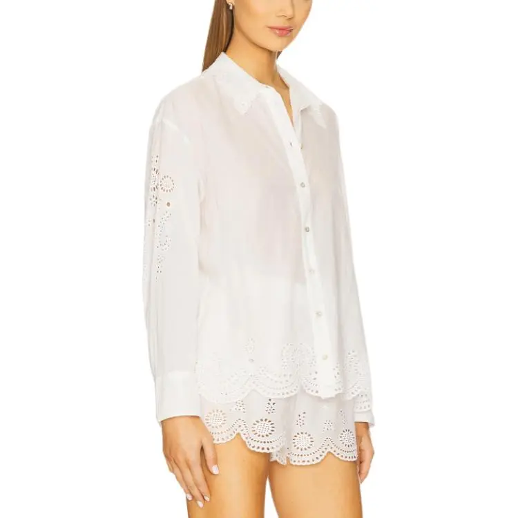 LOVESHACKFANCY Shirt Women's White-2