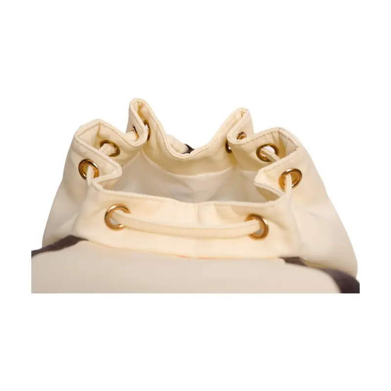 LUNA'S JOURNEY Polyester Backpack Medium Size Unisex Ivory-4