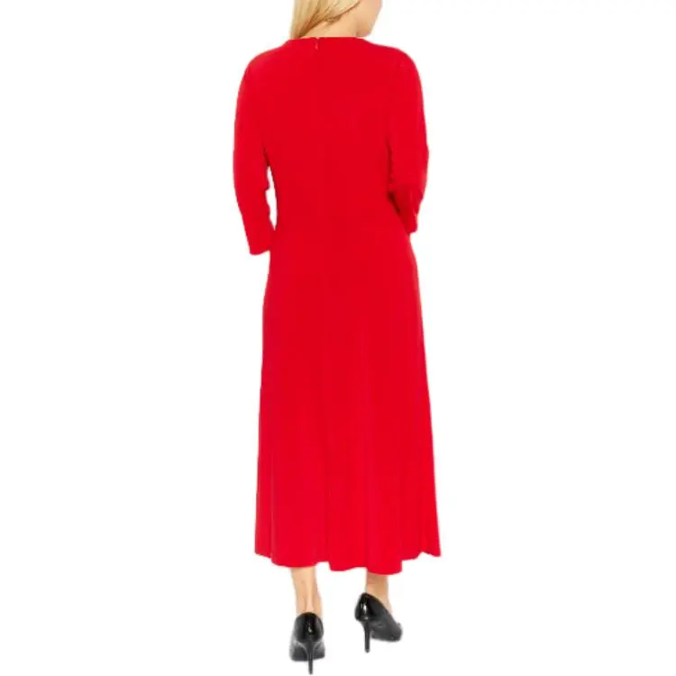 LAUREN RALPH LAUREN Long-Sleeved Dresses Women's Red-2