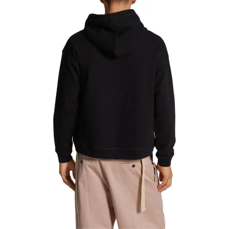 DSQUARED 2 Logo Printed Drop Shoulder Hoodie-3